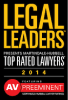 Legal Leaders - Top Rated Lawyers 2014 - AV Preeminent